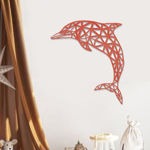 Picture of Origami Dolphin Wall Accessory