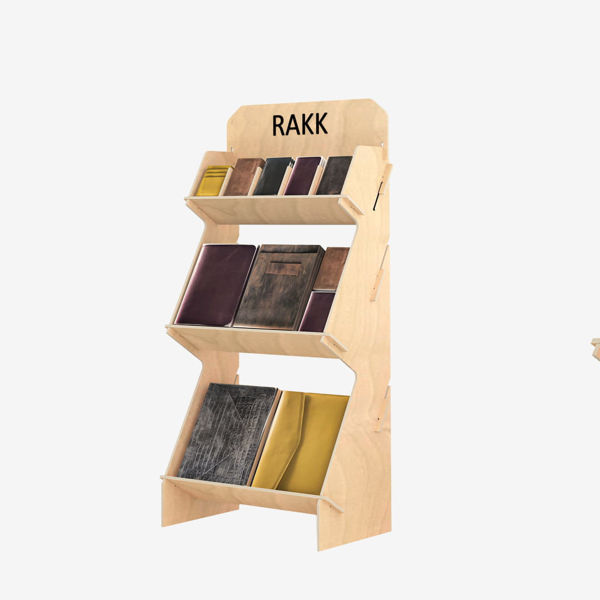 SU47 3 Raflı Mağaza Teşhir Standı resmi